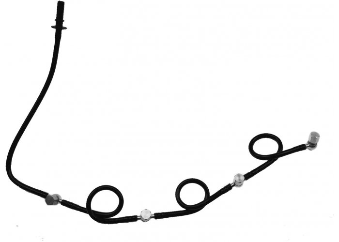 FUEL INJECTOR LEAK OFF RETURN PIPE