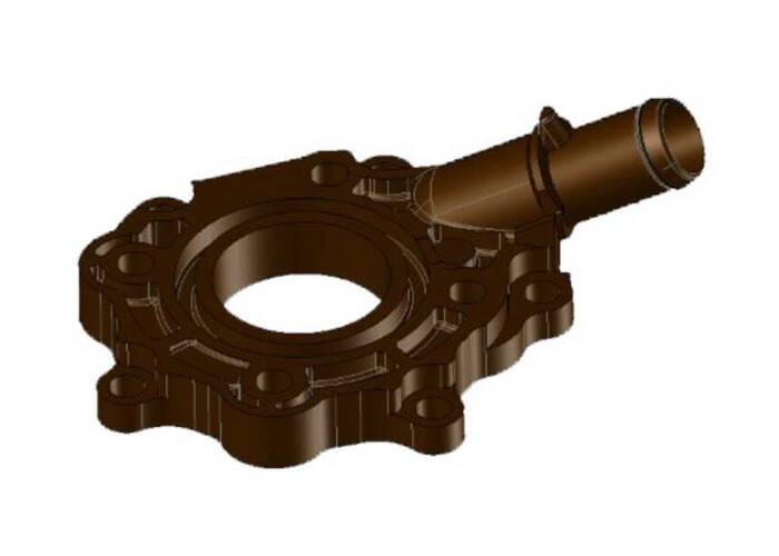 EGR BOTTOM HOUSING SUPPORT