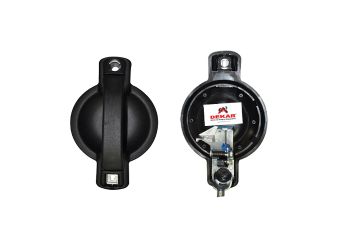 OUTSIDE DOOR HANDLE,MIDDLE,LEFT 